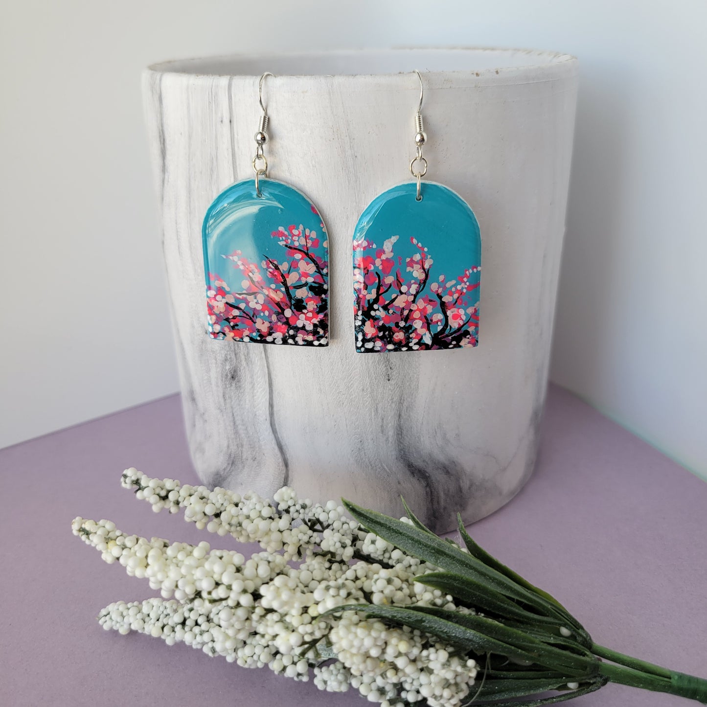 Lorelei Window Dangle | Hand Painted