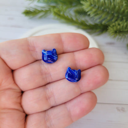 Kitty Studs | Blue Marble