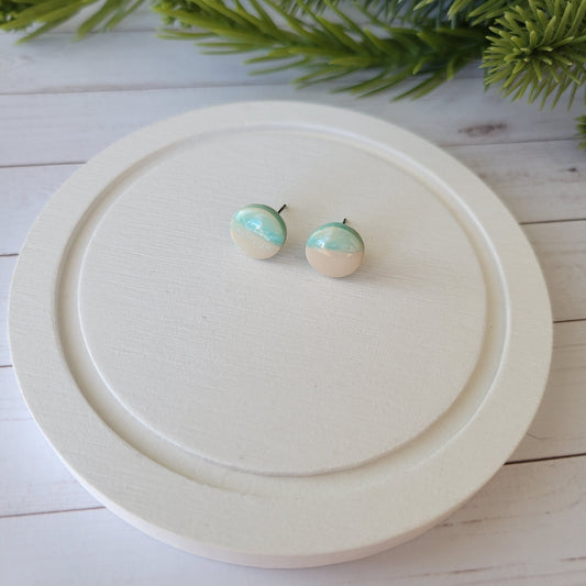 Circle Studs | Sand and Sea