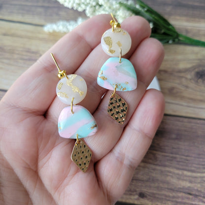 Anastasia Dangle | Spring Marble | Charm