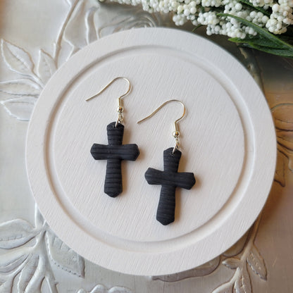 Cross Dangle | Black