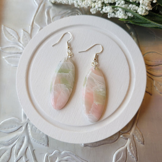 Eileen Dangle | Light Green and Pink