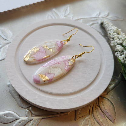 Eileen Dangle | Pink and White Marble