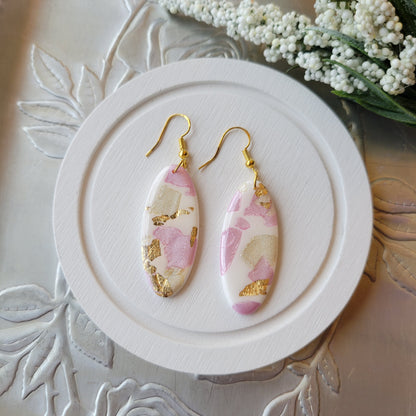 Eileen Dangle | Pink and White Marble