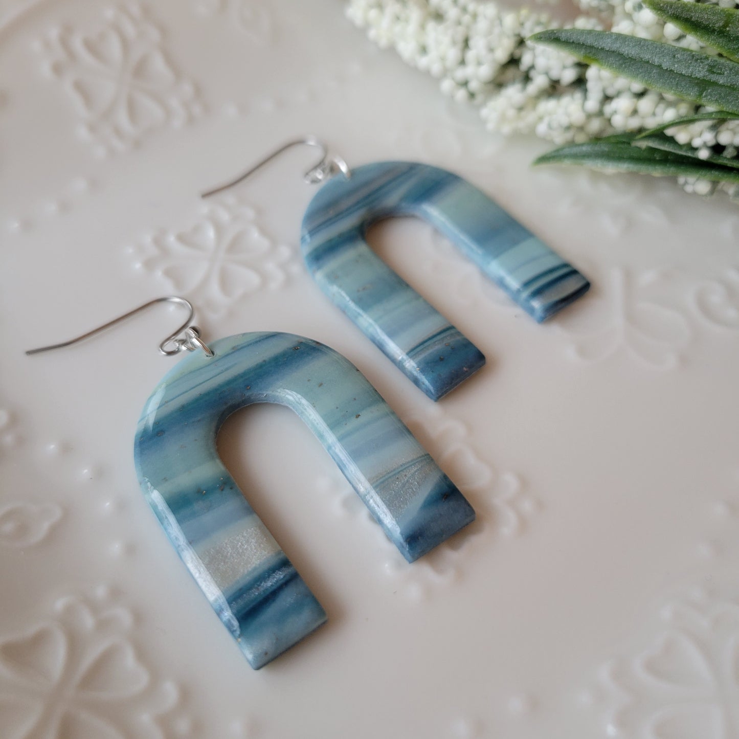 Arabella Arch Dangle | Blue Marble