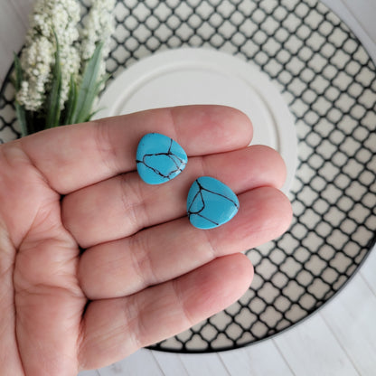 Celeste Studs | Turquoise