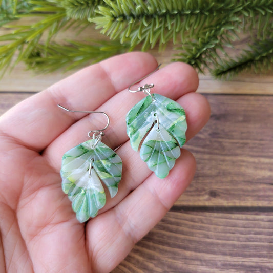 Eve Dangle | Green Marble