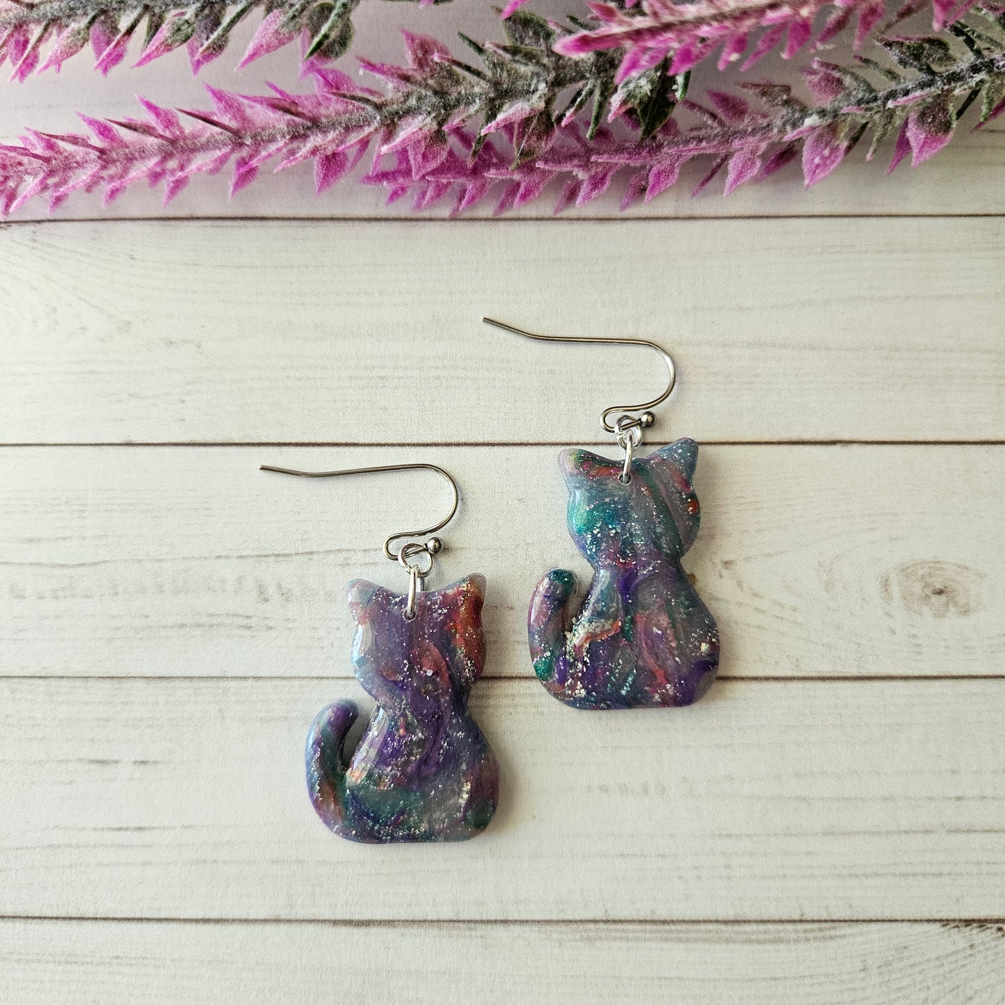 Kitty Dangle | Mermaid Marble