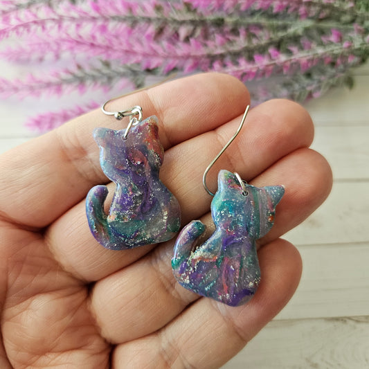 Kitty Dangle | Mermaid Marble