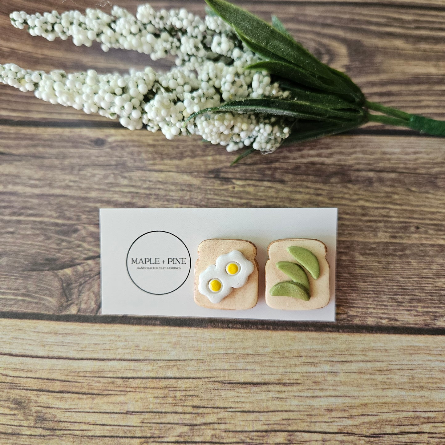 Egg Toast & Avocado Toast Studs