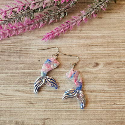 Medium Mermaid Tail Dangles | Enchanted