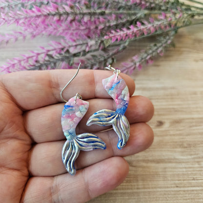 Medium Mermaid Tail Dangles | Enchanted