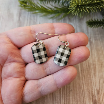 Buffalo Plaid Dangle