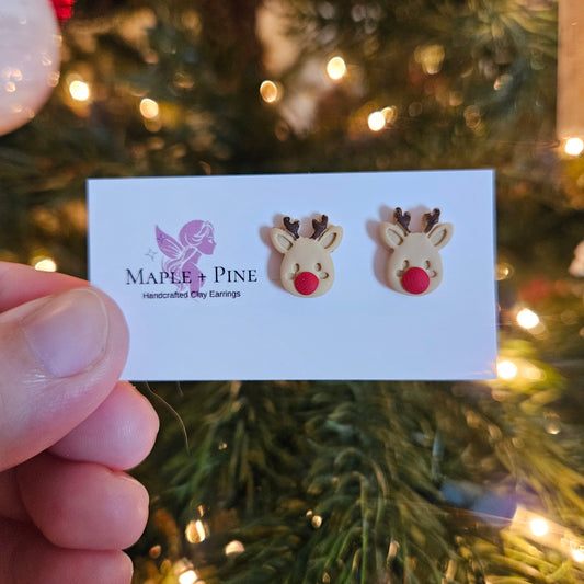 Reindeer Studs