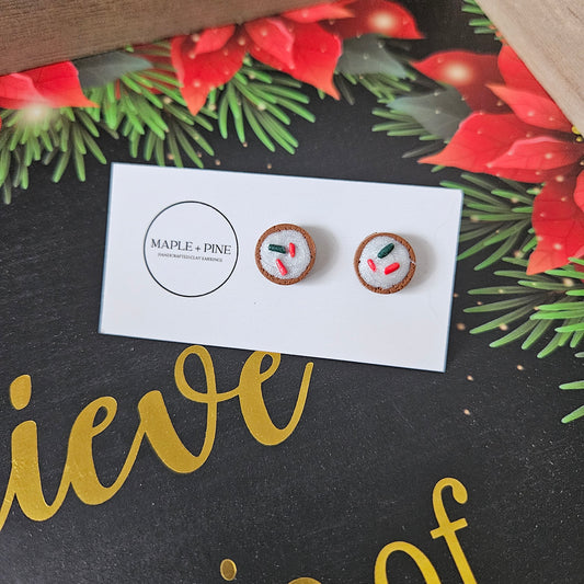 Gingerbread Cookie Studs