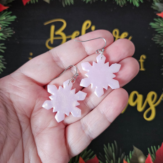 Shimmery Snowflakes